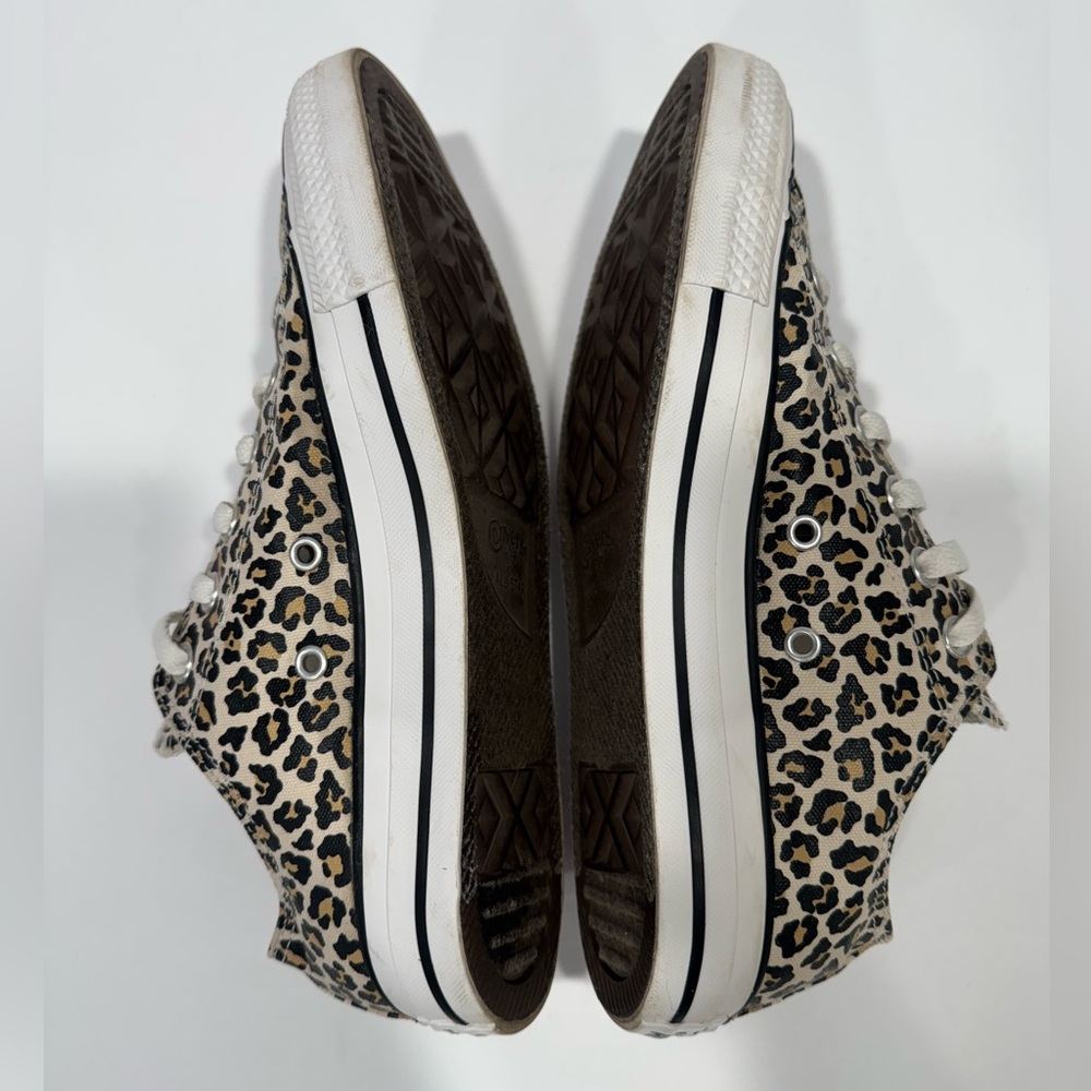 Converse All Star Leopard Pattern Sneakers - Picture 8 of 12